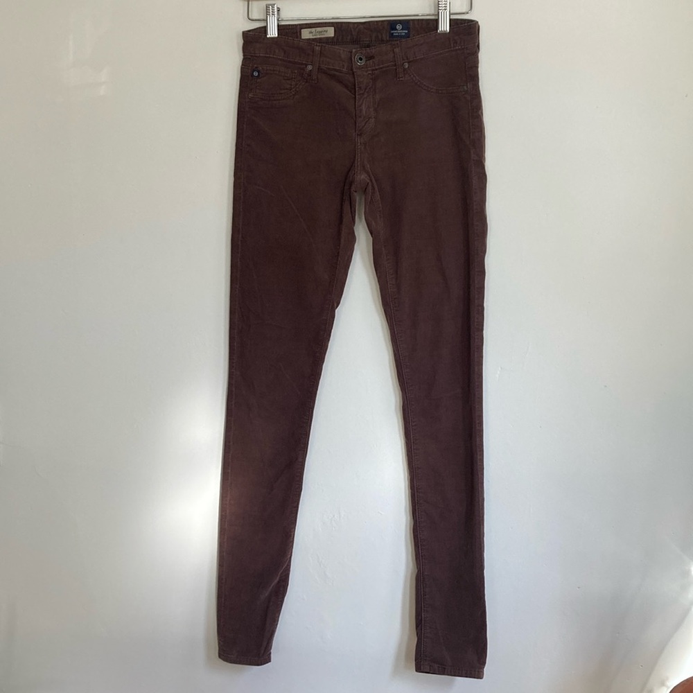 AG Adriano Goldschmied corduroy legging pants